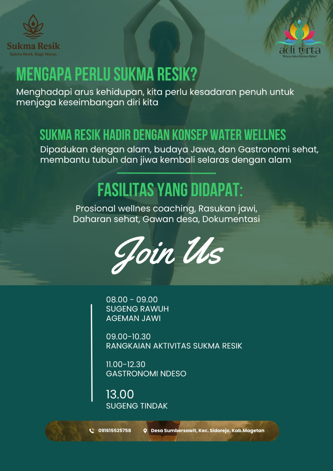 PAKET WISATA SEHAT BERBASIS ALAM